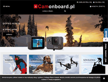 Tablet Screenshot of camonboard.pl